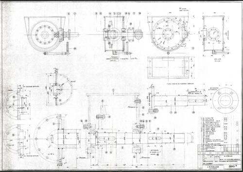 8849-16 Reductiekast voor strangenlier aandrijving