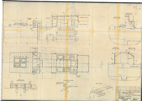 8849-3 Machine kap en verhoogd dek